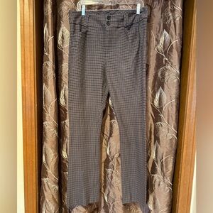 Torrid Studio Plaid Bootleg Dress Pants 16R